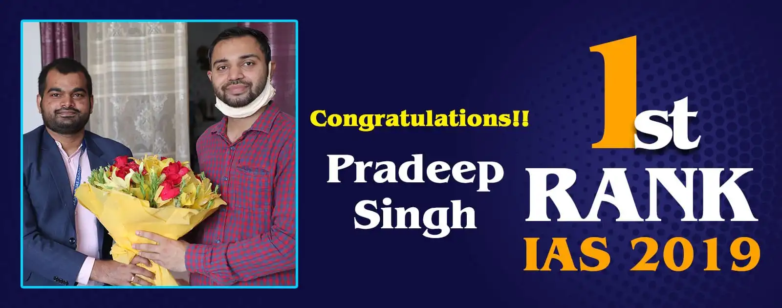Pradeep Singh AIR-1, UPSC CSE 2019