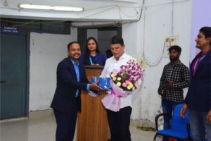 CEO Felicitating Director of OUAT